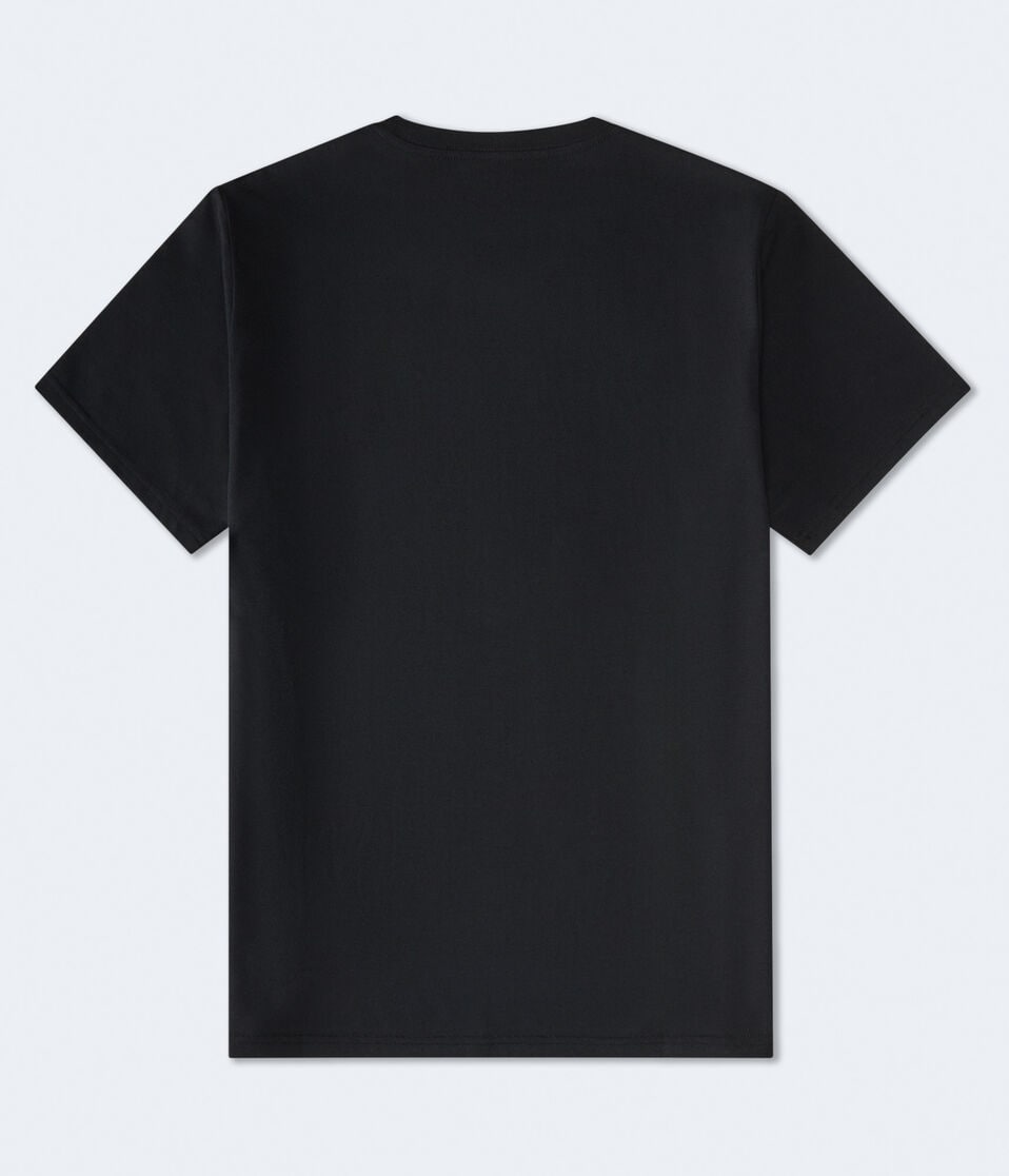 Aéropostale Van Gogh Starry Night Oversized Graphic Tee Black Fox