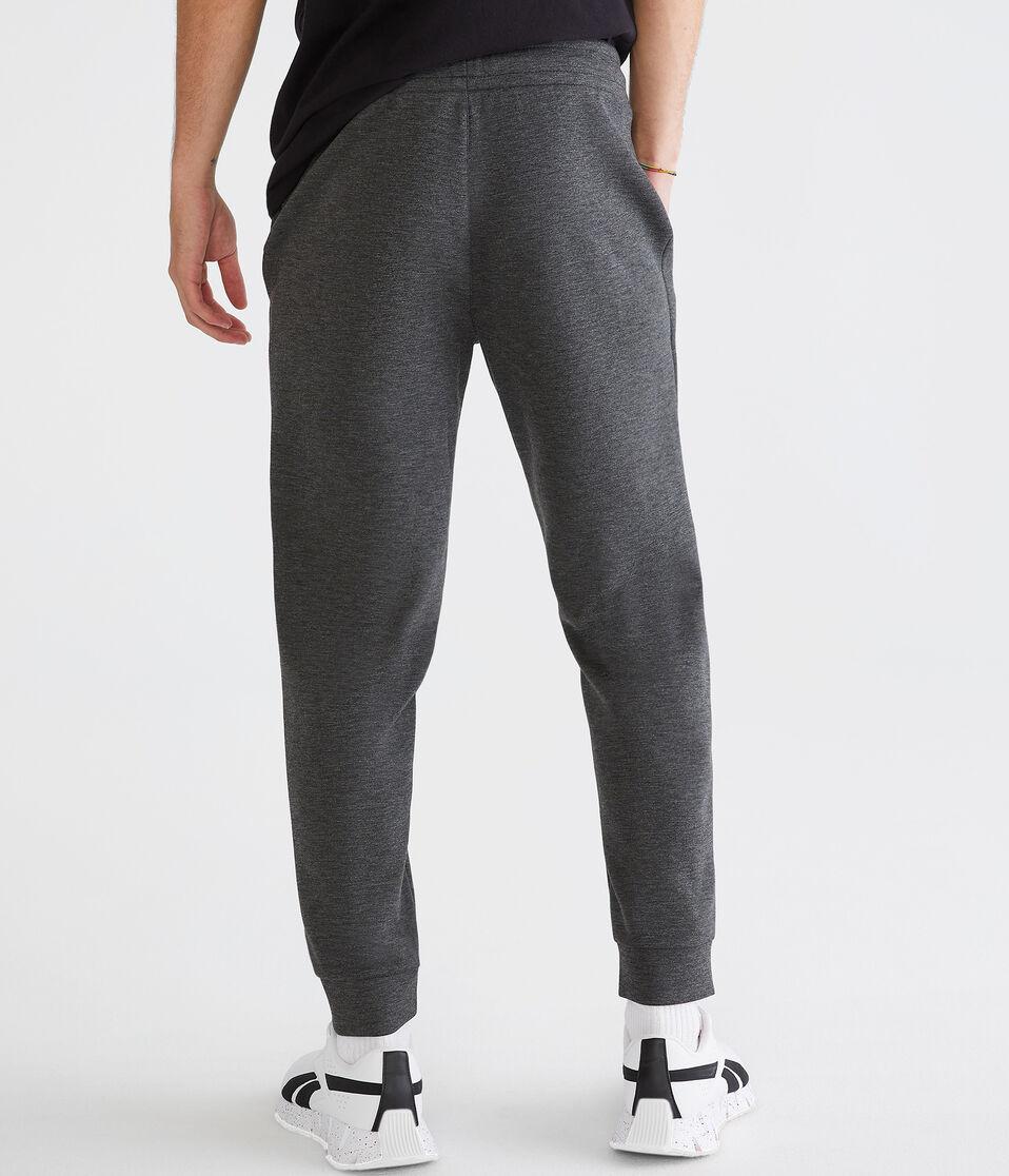 Aéropostale Aero MVMNT Tech Fleece Jogger Sweatpants Charcoal Heather Grey