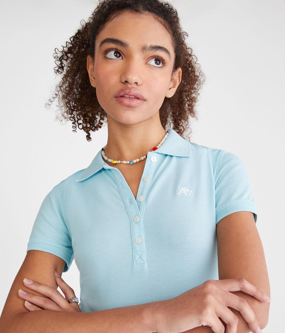 Aéropostale A87 Piqué Polo Blue Wish