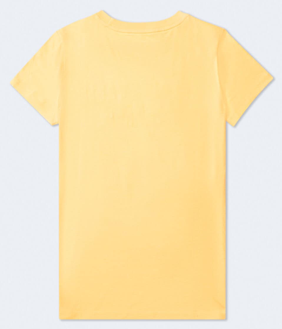 Aéropostale Aeropostale Arch Appliqué Graphic Tee Dark Yellow