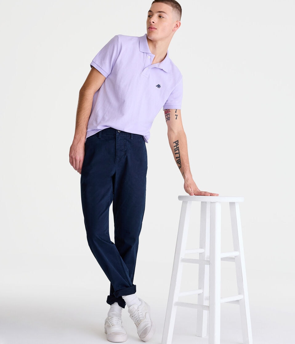 Aéropostale Athletic Fit Chinos Deep Navy