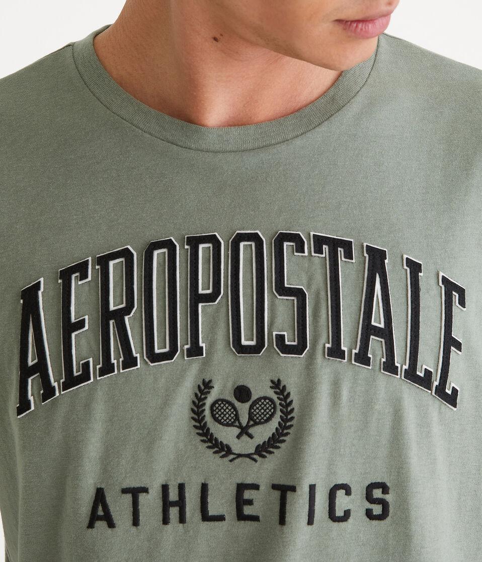 Aéropostale Aeropostale Athletics Appliqué Graphic Tee Olive Cloud
