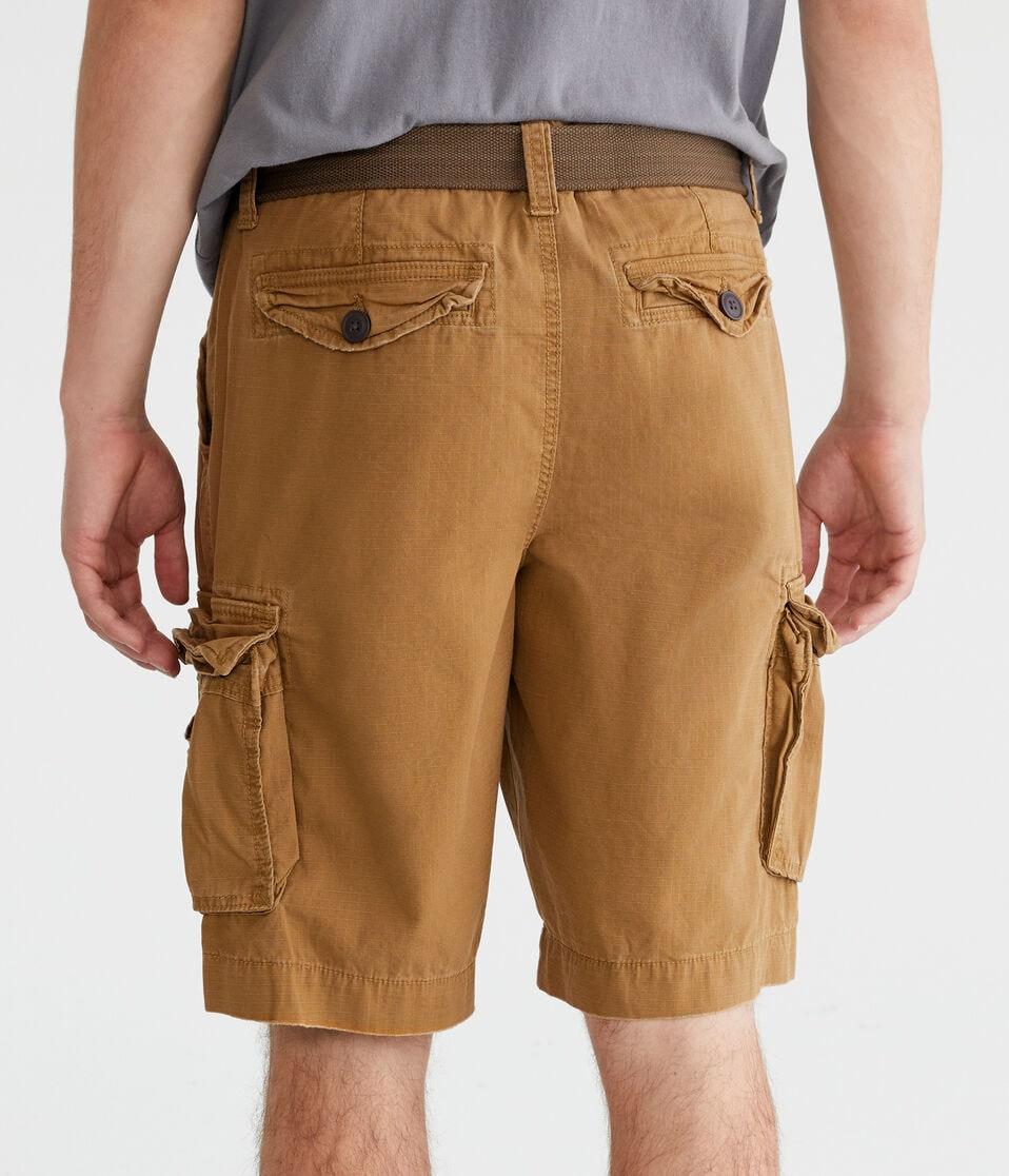 Aéropostale Belted Cargo Shorts 11.5" Sandalwood