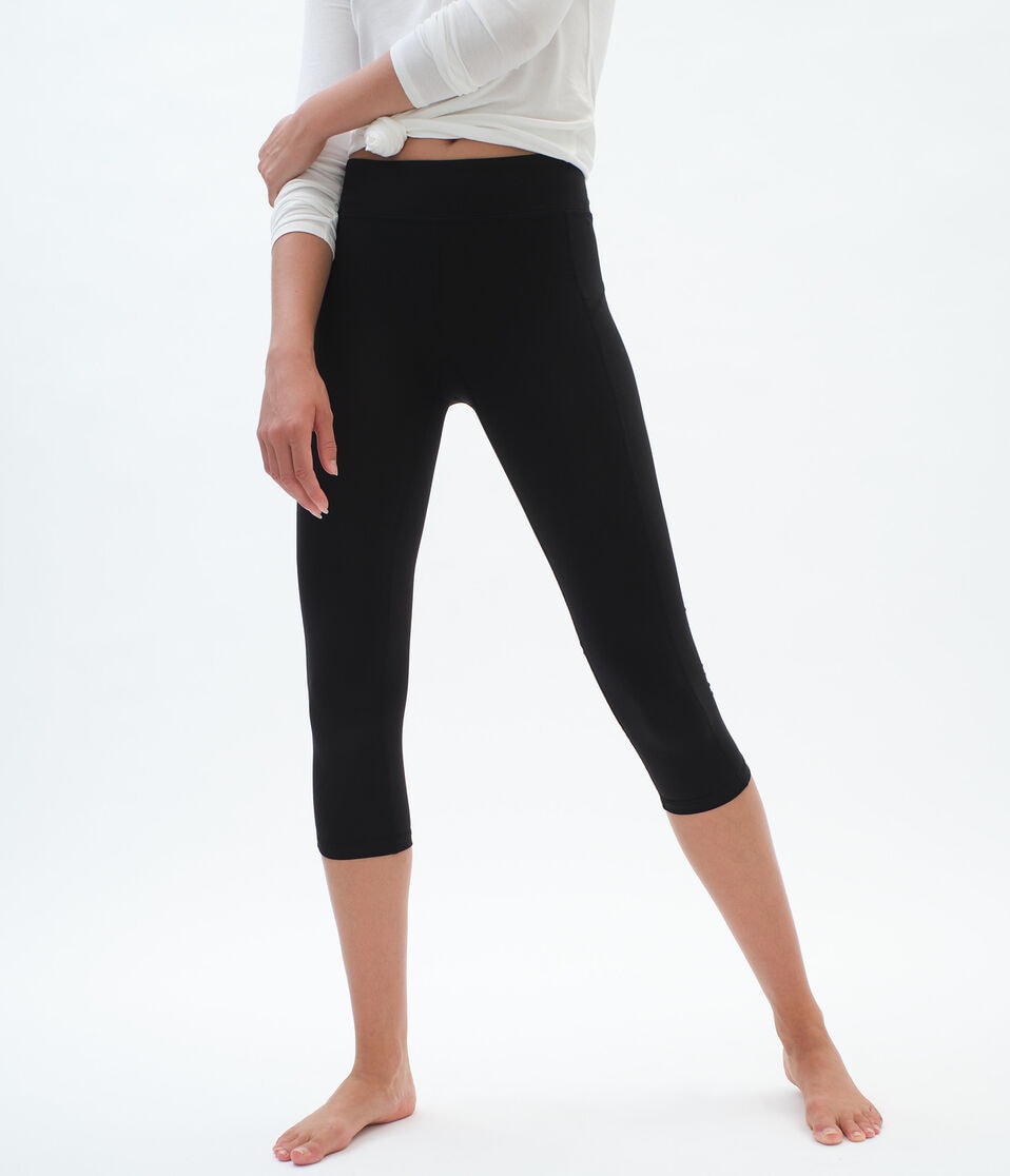 aéropostale Best Booty Ever Cropped Leggings black