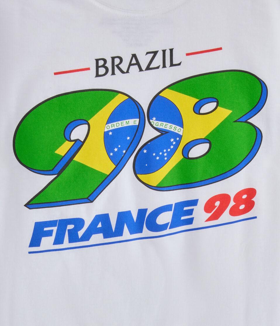 Aéropostale Brazil 98 Relaxed Graphic Tee White