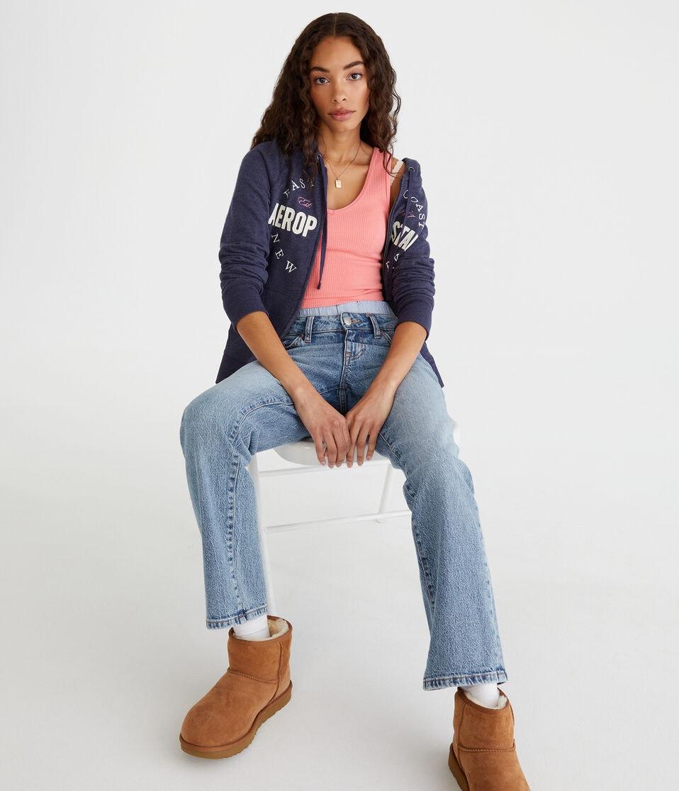 Aéropostale Aeropostale East Coast Full-Zip Hoodie Cadet Navy