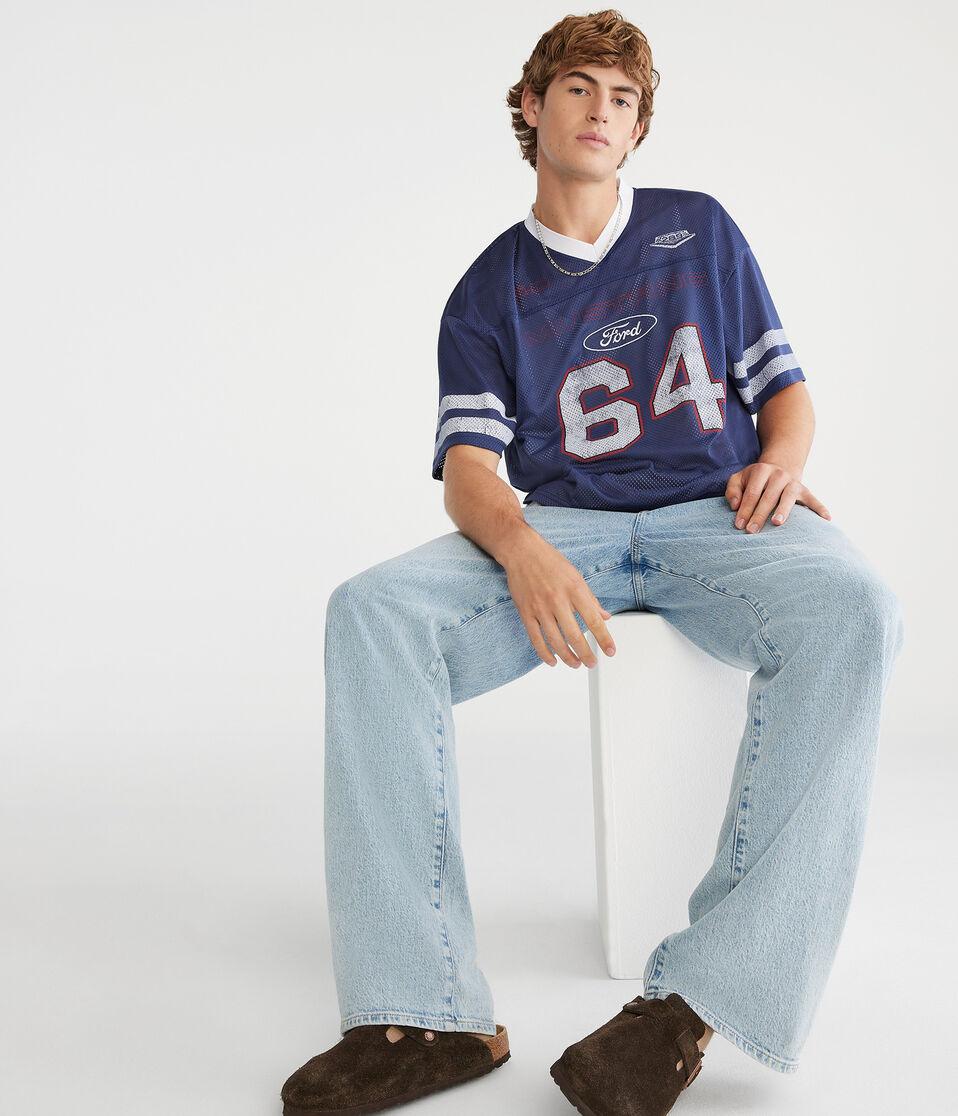 Aéropostale Ford Mustang 64 Mesh Top Navy
