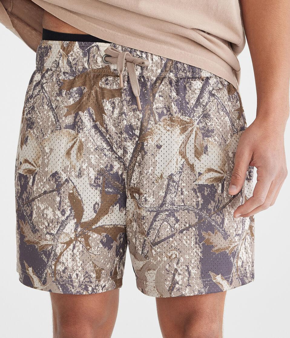 aéropostale Forest Camo Mesh Shorts 6" garland