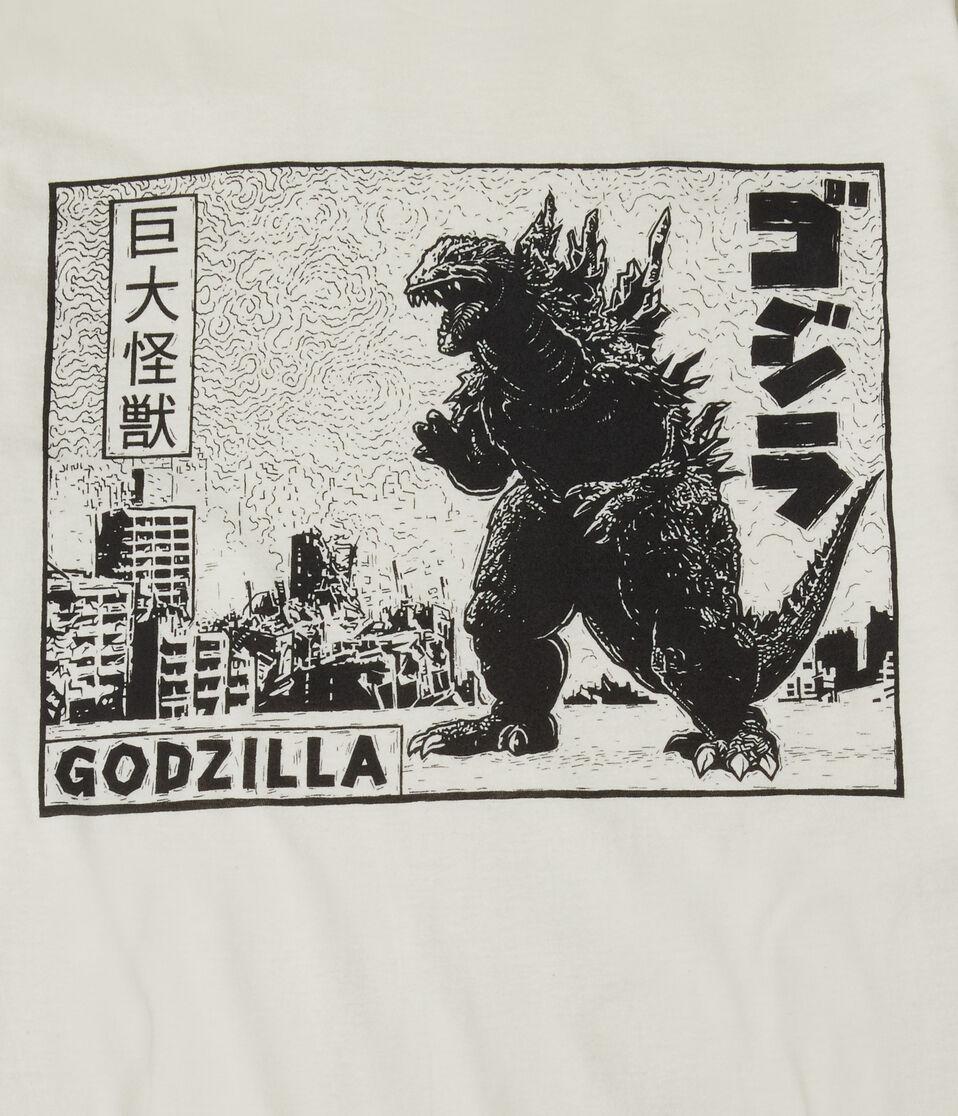 Aéropostale Godzilla Relaxed Graphic Tee White