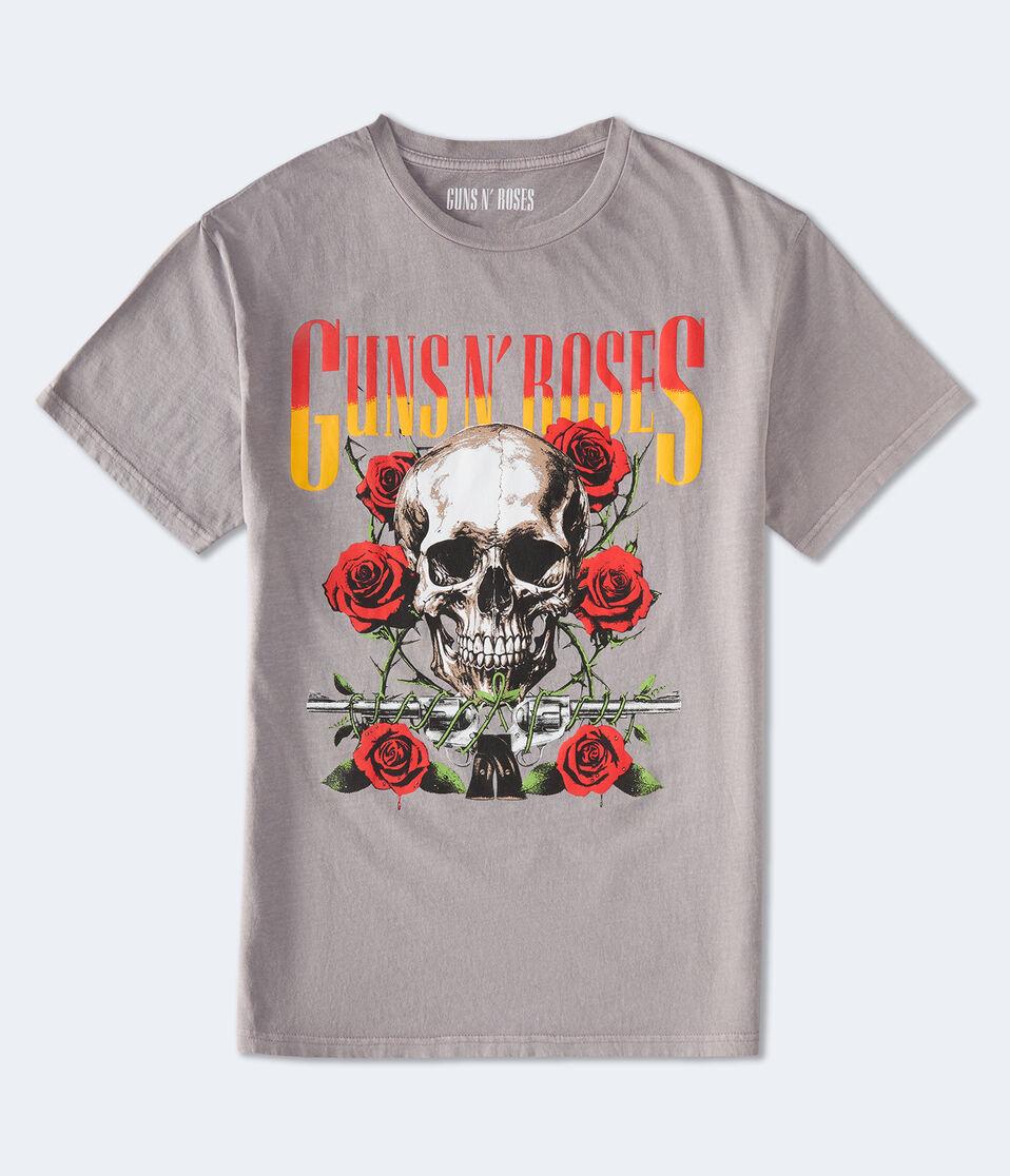 aéropostale Guns N' Roses Relaxed Graphic Tee grey