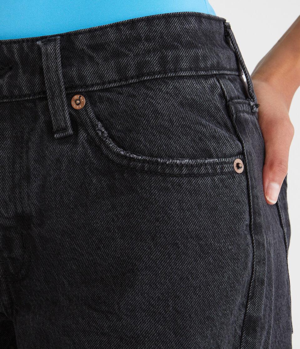 Aéropostale KND Low-Rise Baggy Jean Black Wash