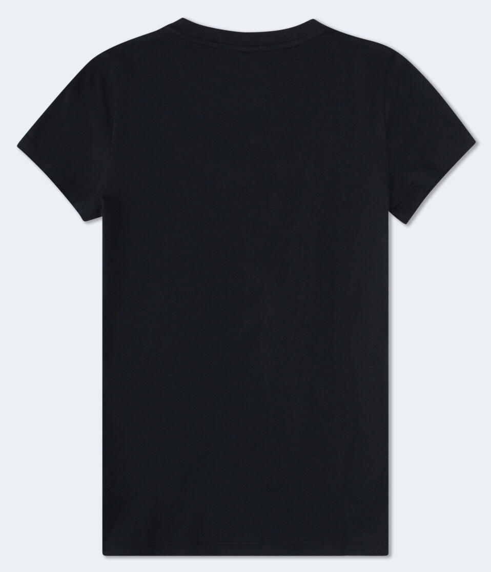 Aéropostale Aeropostale Los Angeles Flocked Graphic Tee Black Fox