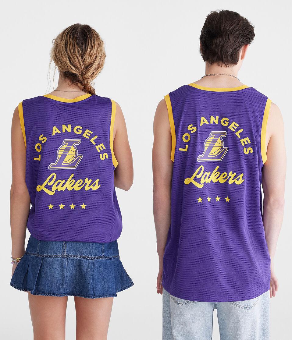 Aéropostale Los Angeles Lakers Mesh Tank Purple