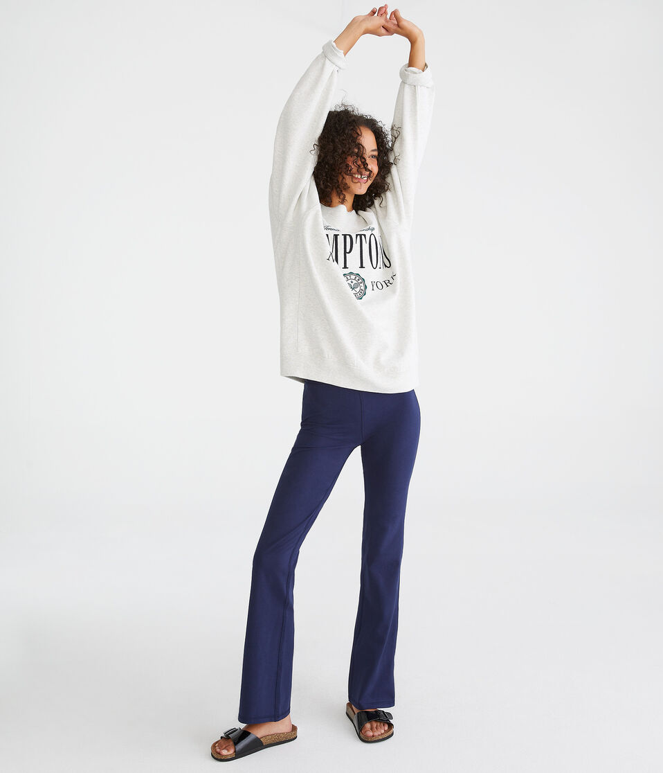 Aéropostale Low-Rise Bootcut Leggings Naval Blue