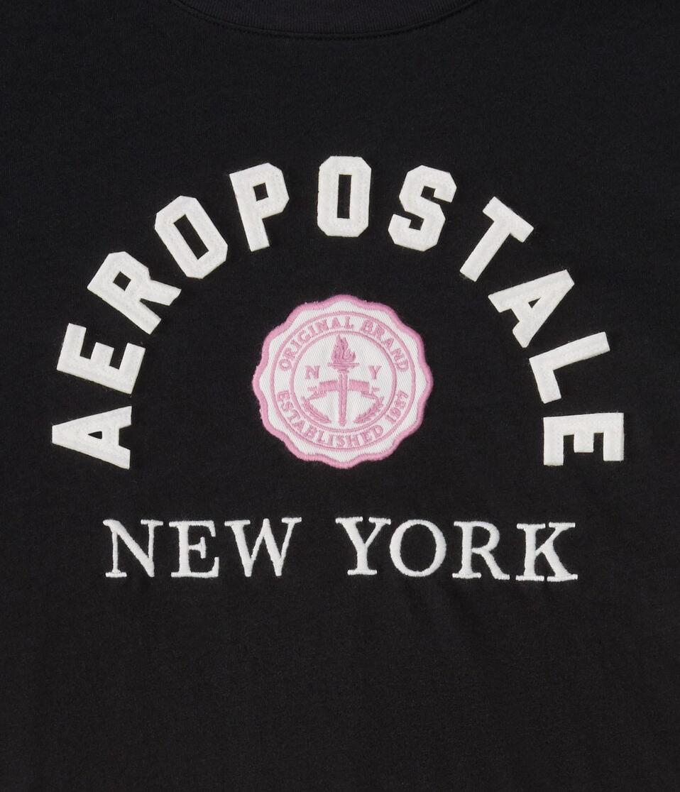 Aéropostale Aeropostale New York Appliqué Graphic Tee Black Fox