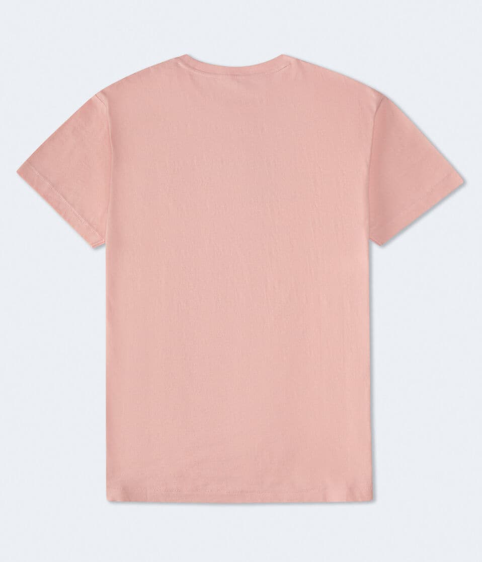 Aéropostale Aeropostale New York Box Logo Appliqué Graphic Tee Pink Tulip
