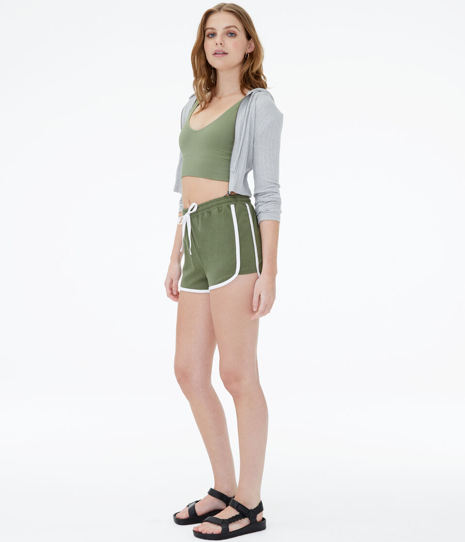 Aéropostale Relaxed Retro Shorts Winter Moss