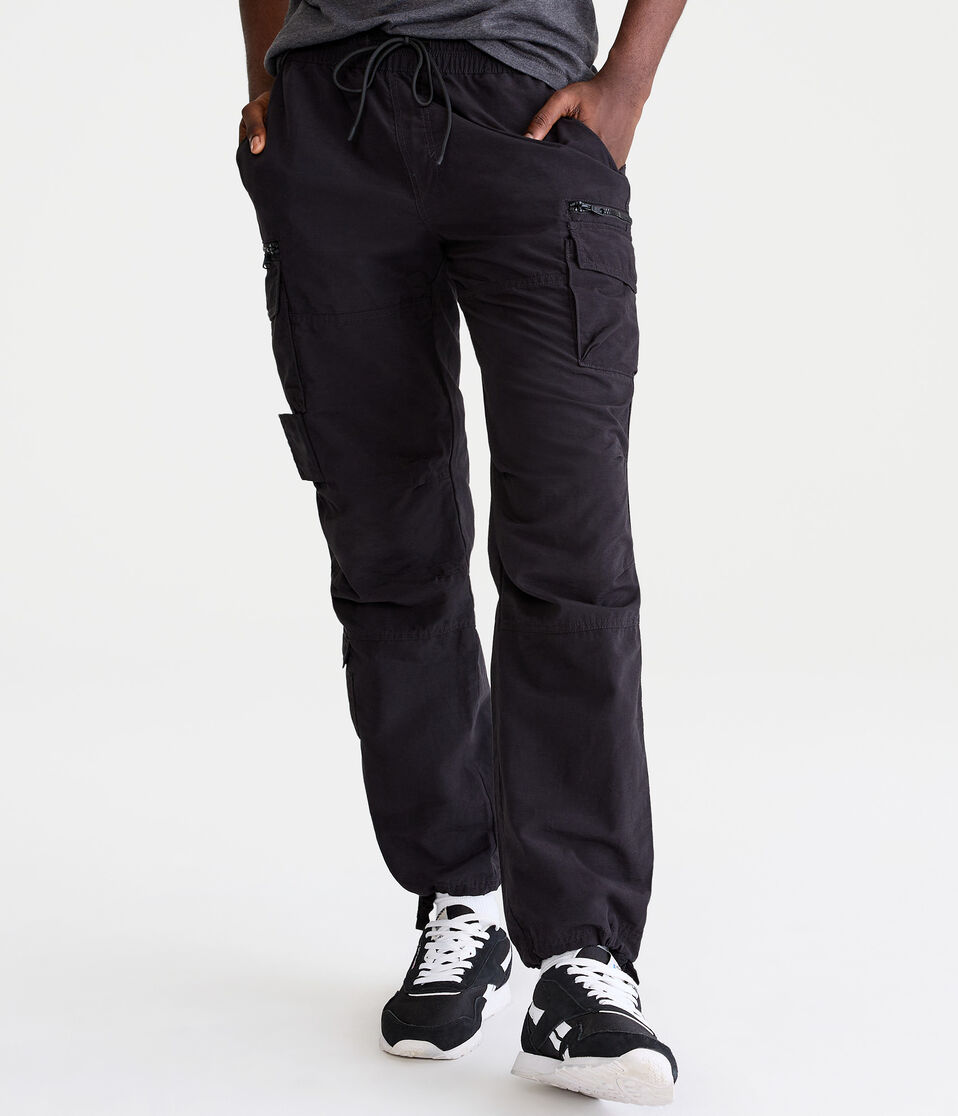 aéropostale Tech Utility Pants black fox