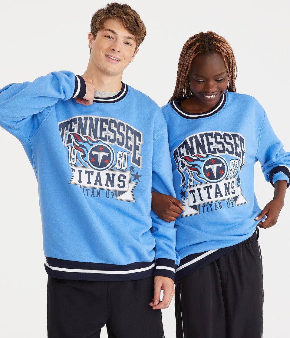 aéropostale Tennessee Titans Crew Sweatshirt blue
