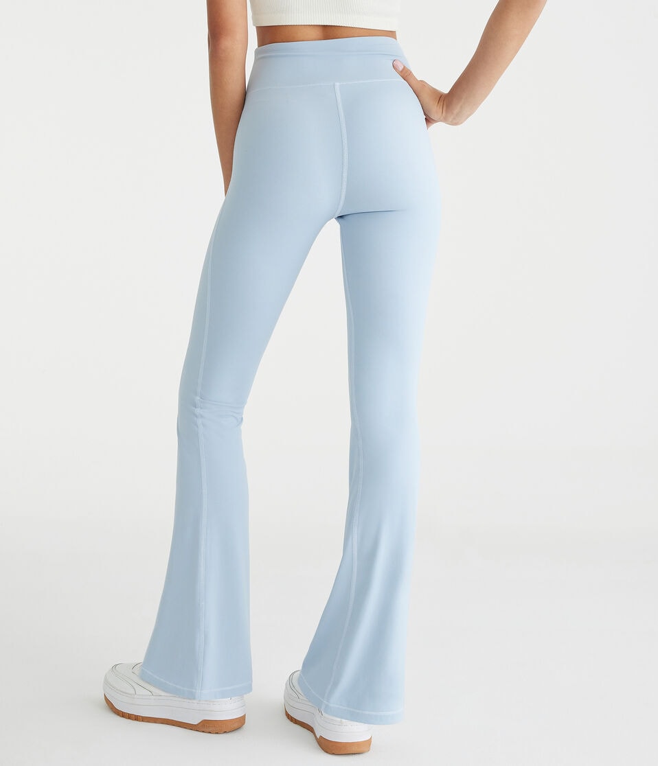 Aéropostale Air Soft High-Rise Cinch Flare Leggings Royal Blue