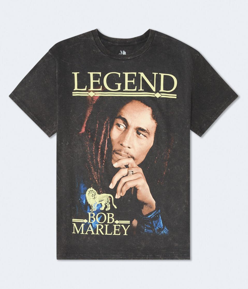 aéropostale Bob Marley Legend Relaxed Graphic Tee black