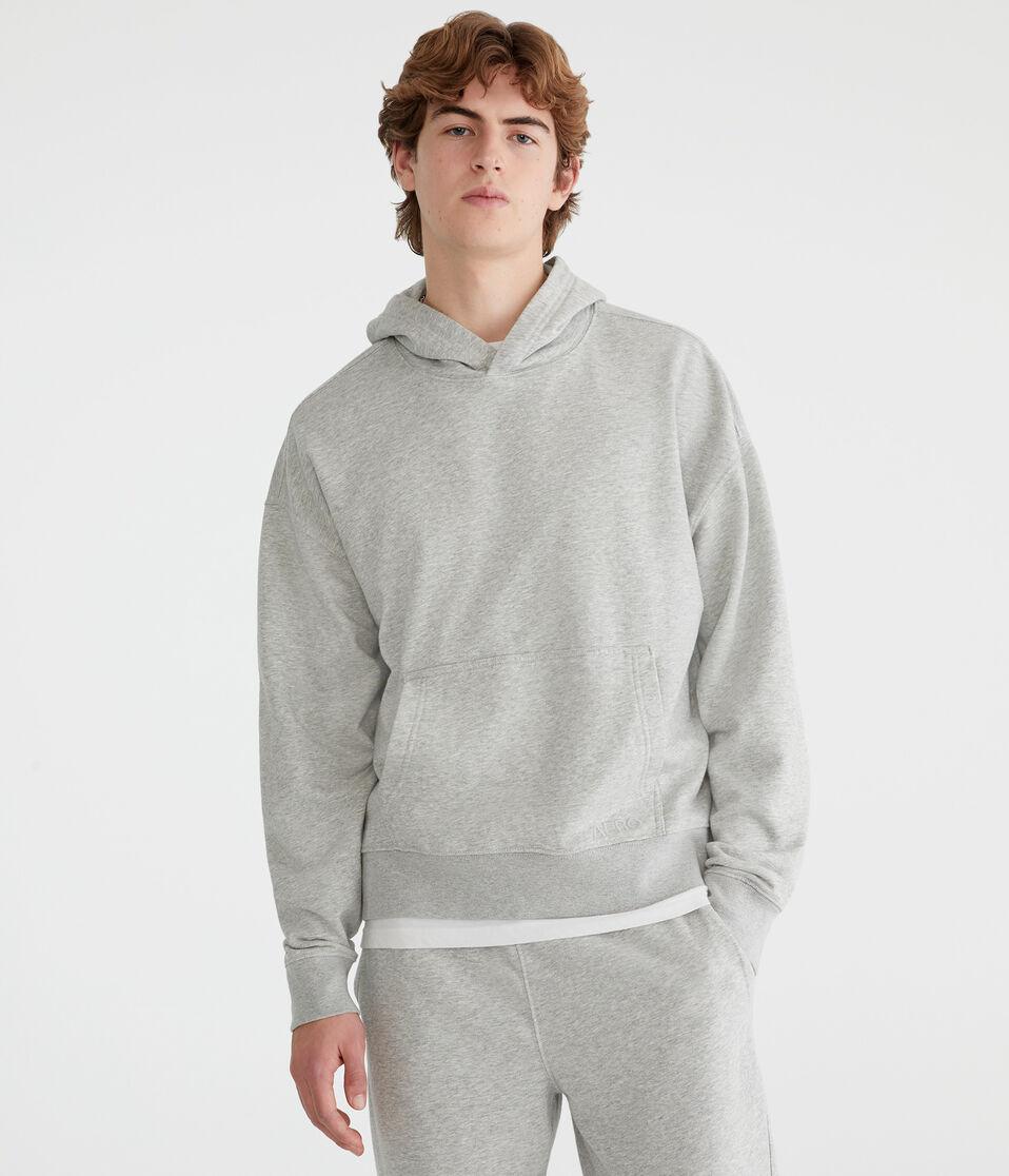aéropostale Boxy Pullover Hoodie light heather grey