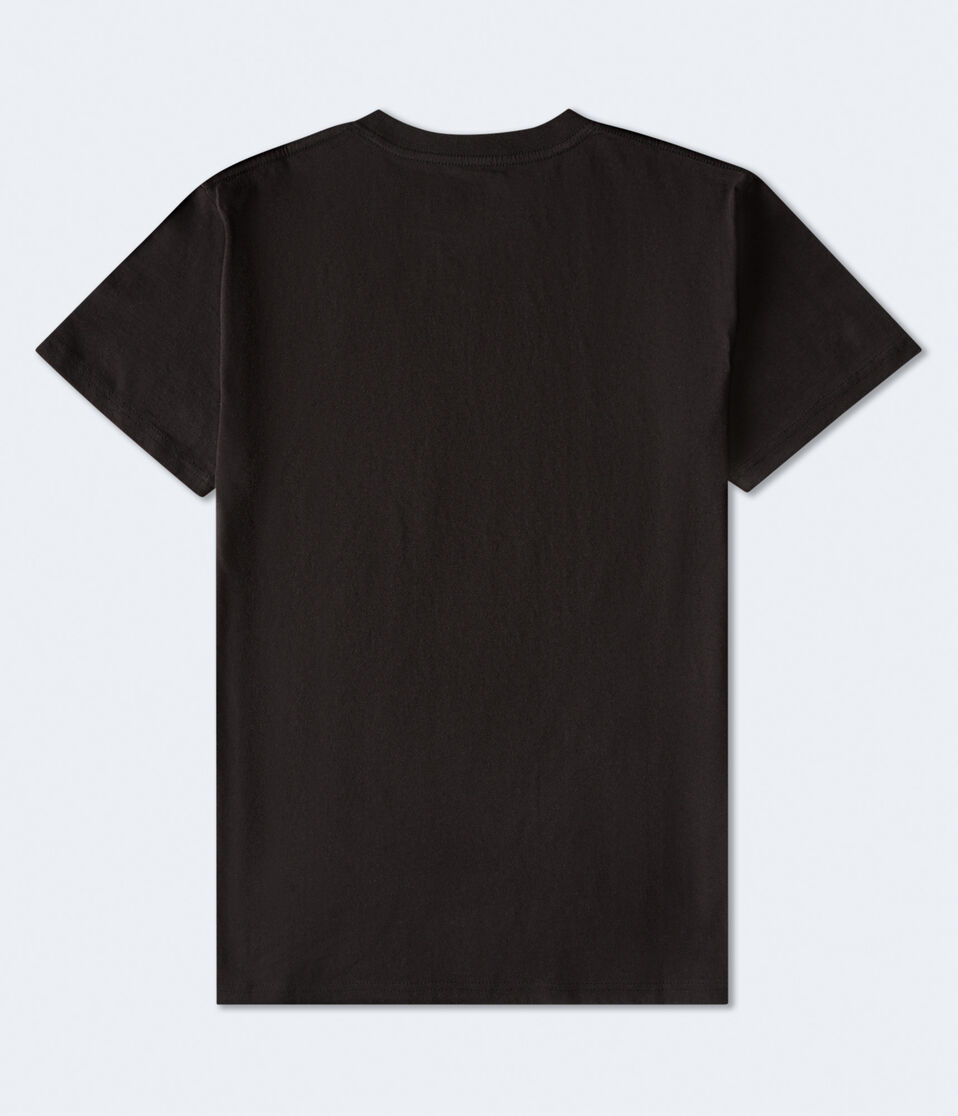 Aéropostale Camilla Cabello XOXO Oversized Graphic Tee Black