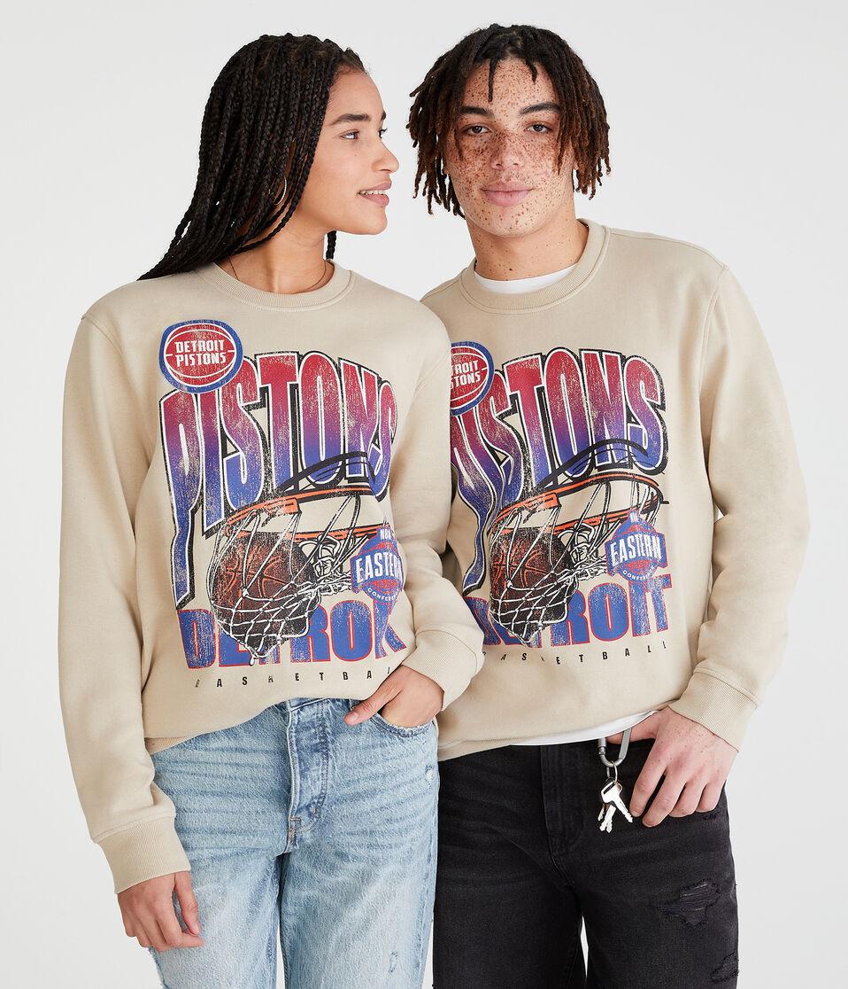 Aéropostale Detroit Pistons Crew Sweatshirt Canvas Tote