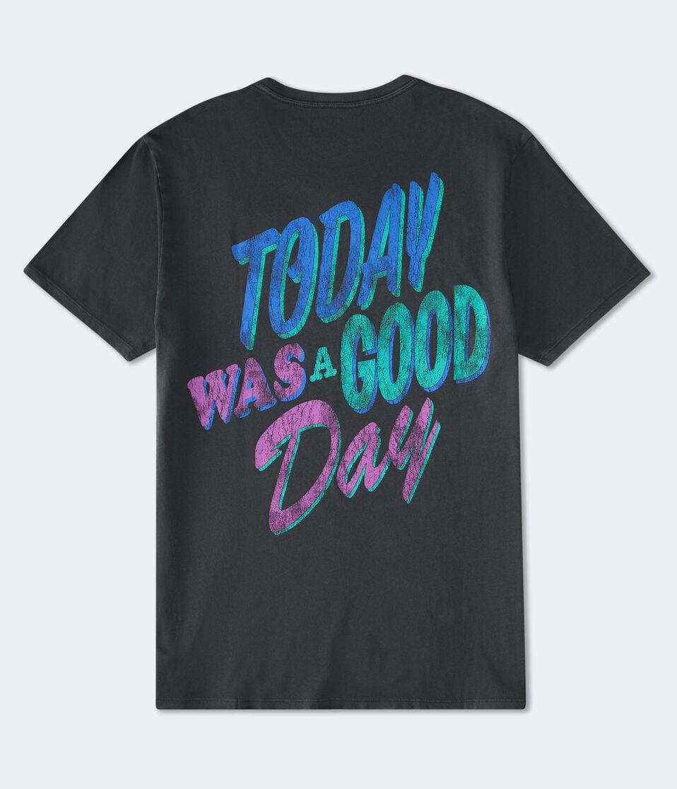 Aéropostale Ice Cube Good Day Relaxed Graphic Tee Black Fox