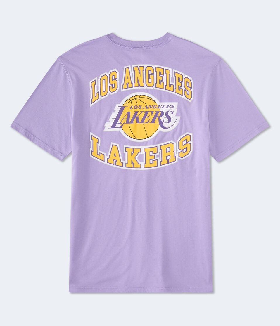 Aéropostale Los Angeles Lakers Relaxed Graphic Tee Purple