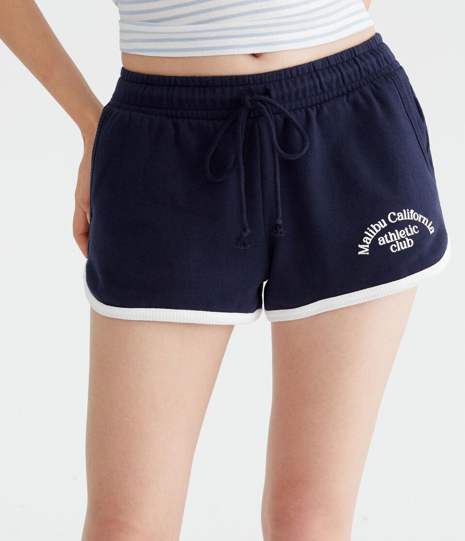 aéropostale Malibu High-Rise Dolphin Shorts cadet navy