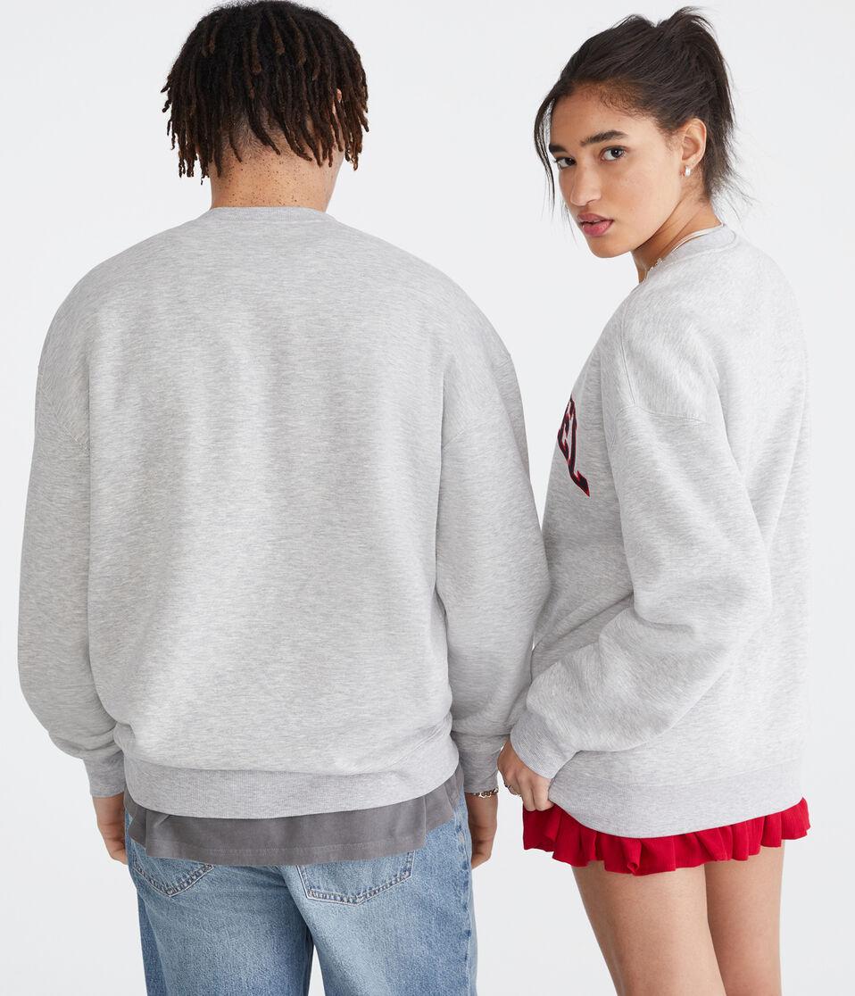Aéropostale Marvel | Aero Marvel 1939 Crew Sweatshirt Med Hthr Grey