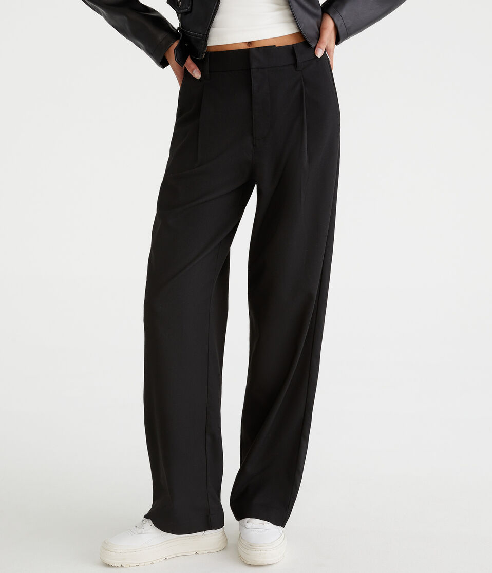 aéropostale Menswear Stretch Twill Trouser black fox