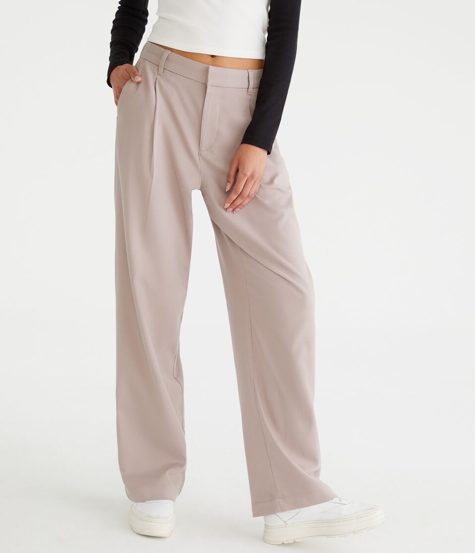 Aéropostale Menswear Stretch Twill Trouser Moon Grey