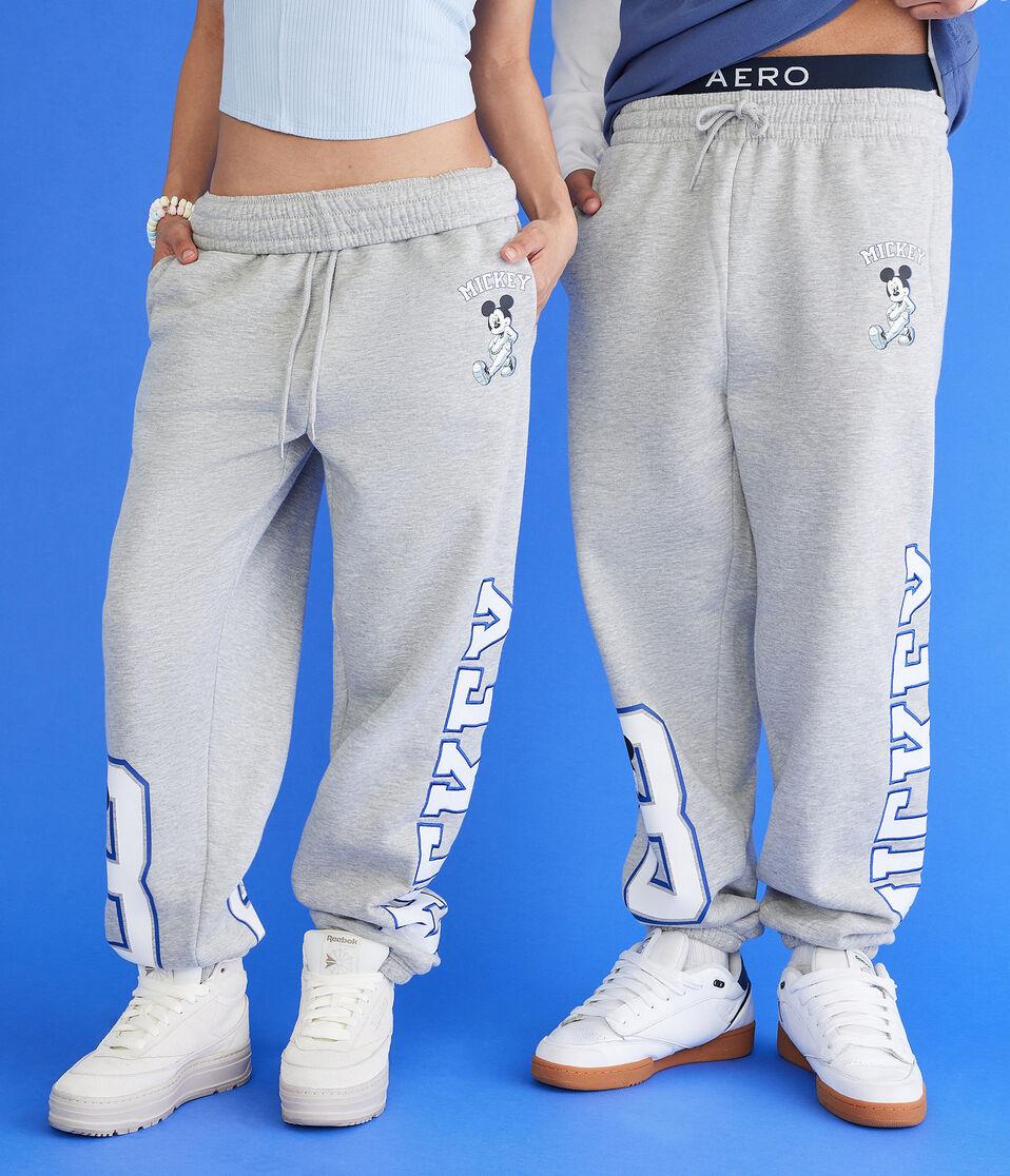 Aéropostale Mickey & Friends | Aero Mickey Mouse 28 Jogger Sweatpants Grey