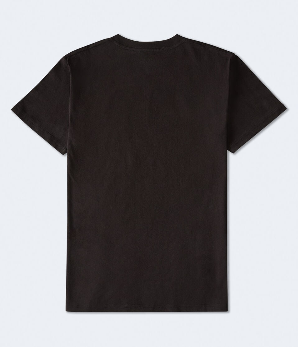 Aéropostale Olivia Rodrigo Star Oversized Graphic Tee Black