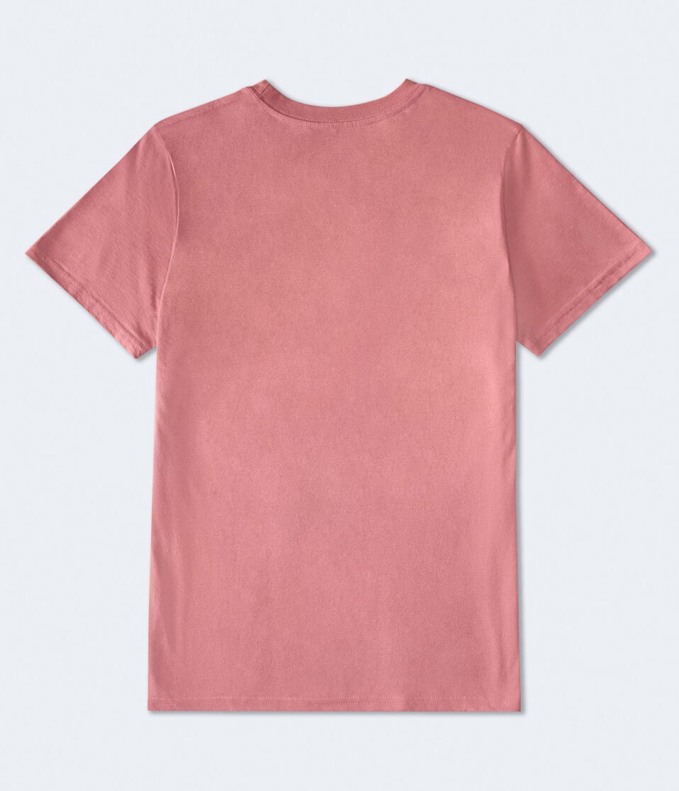Aéropostale Picasso Ladies Of Avignon Relaxed Graphic Tee Pink