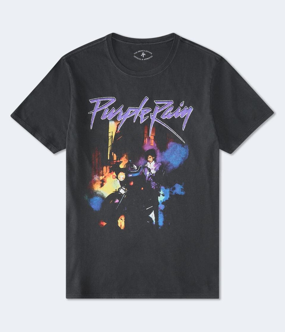 aéropostale Purple Rain Relaxed Graphic Tee black fox