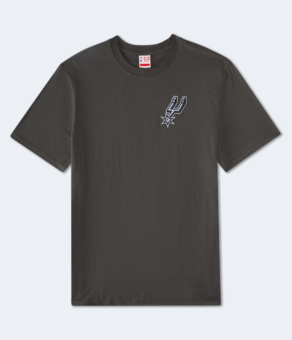 Aéropostale San Antonio Spurs Relaxed Graphic Tee Black