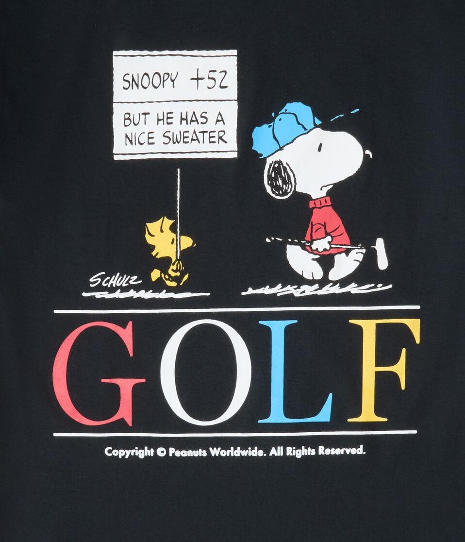 Aéropostale Snoopy Golf Relaxed Graphic Tee Black Fox